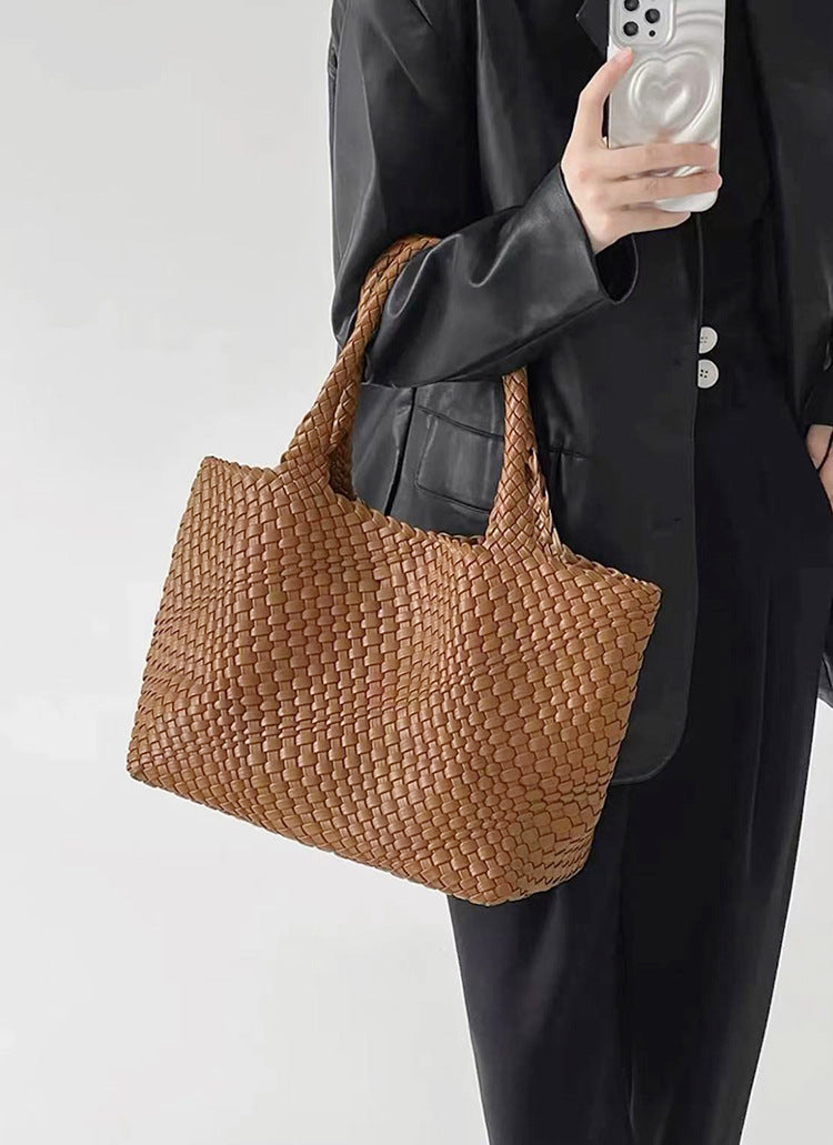 Lena — Sac cabas tressé — Amielle Paris