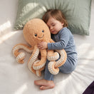 Peluche pieuvre aux tentacules texturés — vue 5