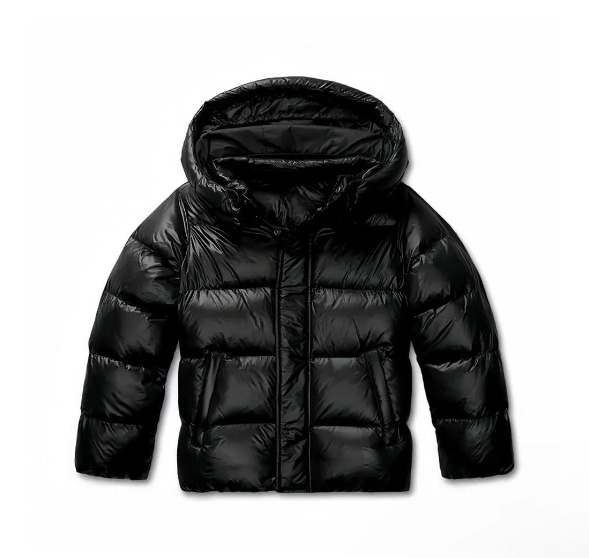 Nora — Veste matelassée à capuche et pressions — Amielle Paris