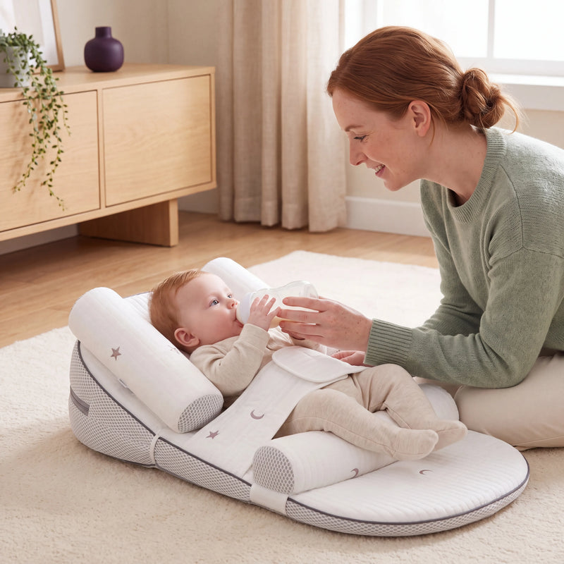 Coussin bébé à bords rembourrés — 80 × 45 cm — vue 1