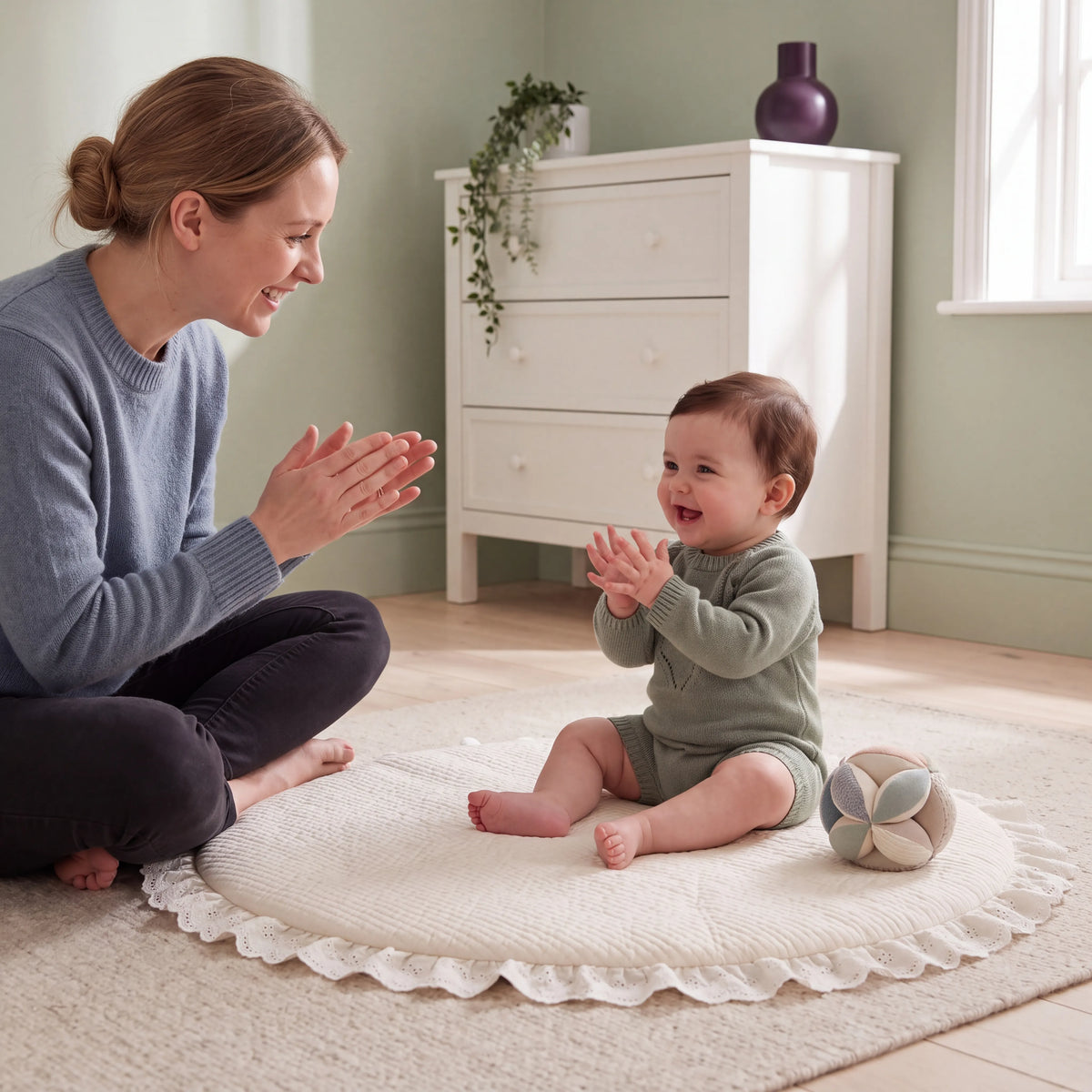 Tapis d’éveil rond déhoussable — 100 cm — vue 3