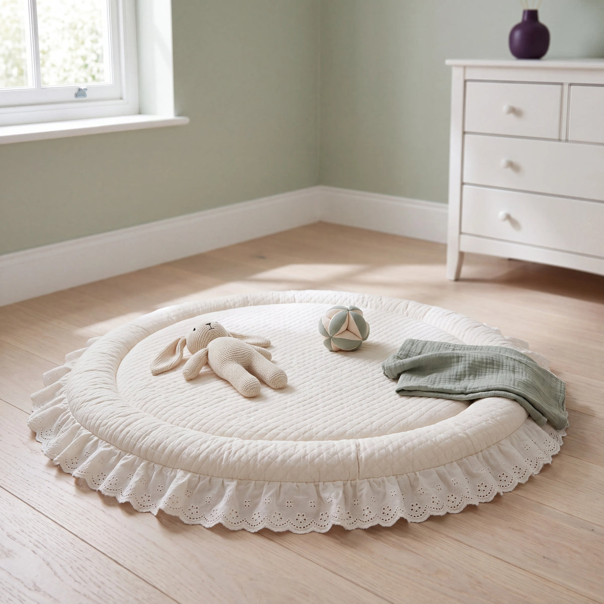 Tapis d’éveil rond déhoussable — 100 cm — vue 9