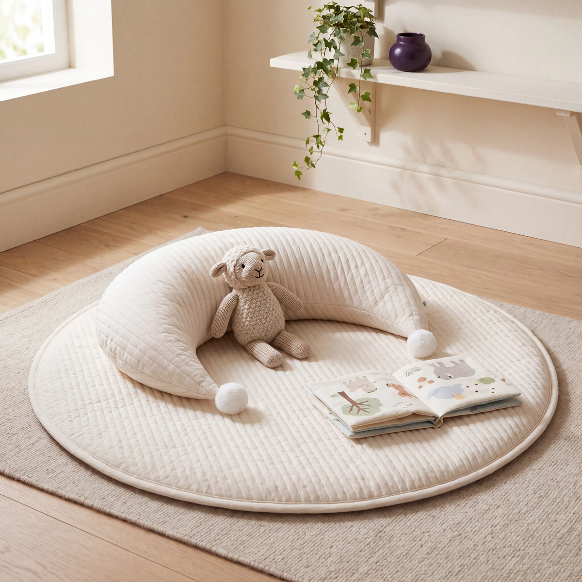 Tapis d’éveil rond déhoussable — 100 cm — vue 10