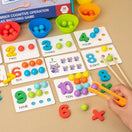 Jeu de tri de perles avec 7 bols colorés — vue 5