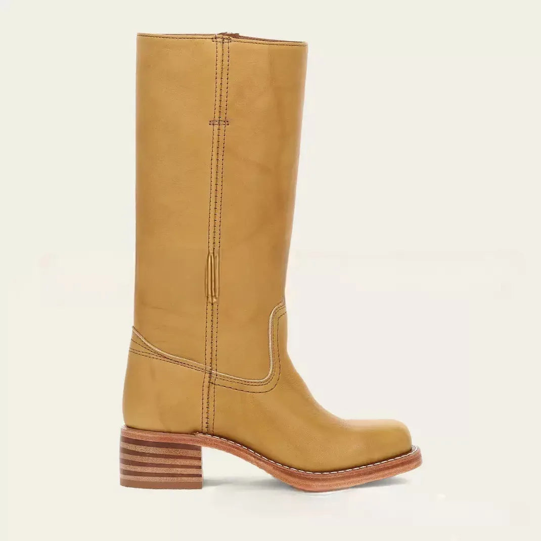 Bottes western hautes à surpiqûres — vue 3