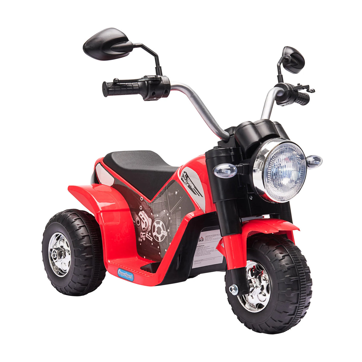 Moto électrique enfant à trois roues — 6 V — vue 4