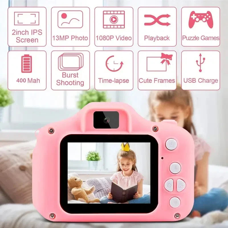Appareil photo enfant licorne avec écran 2 pouces — vue 4