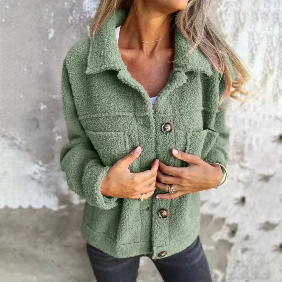 Catalina — Veste texturée boutonnée — vue principale