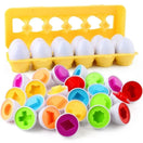 Œufs à associer par couleur et forme — lot de 12 — vue 8