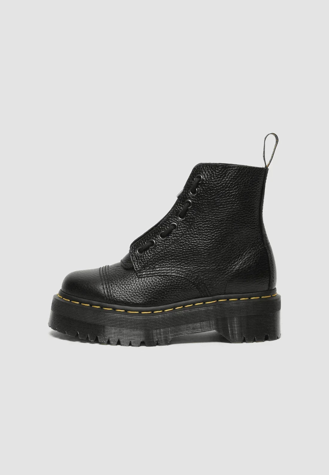 Bottines à plateforme et zip devant — vue 2