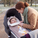 Chancelière bébé à capuche zippée — vue 4