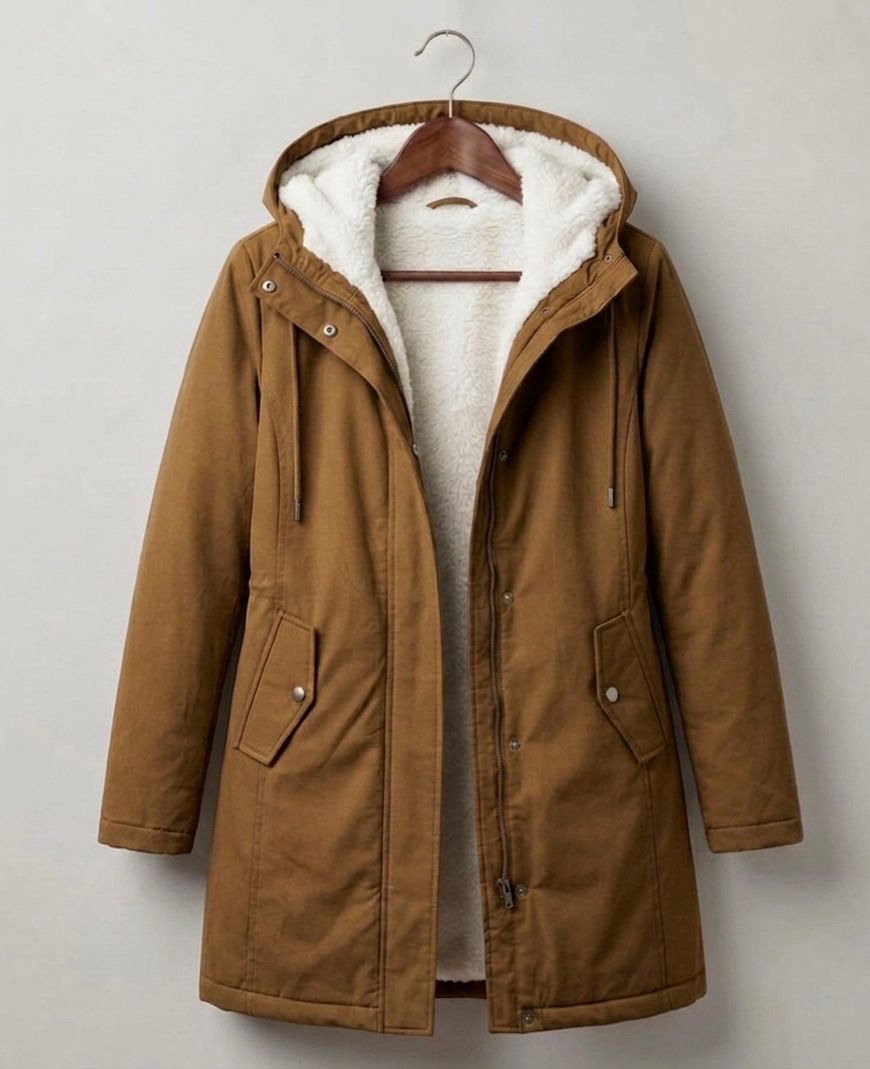 Elsie — Parka doublée à capuche — vue principale