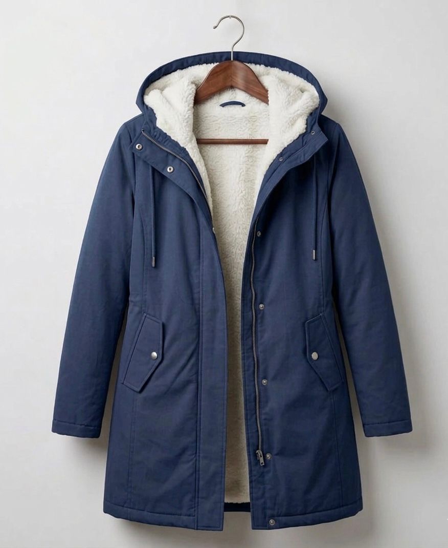 Kiera — Parka droite à capuche — vue 5
