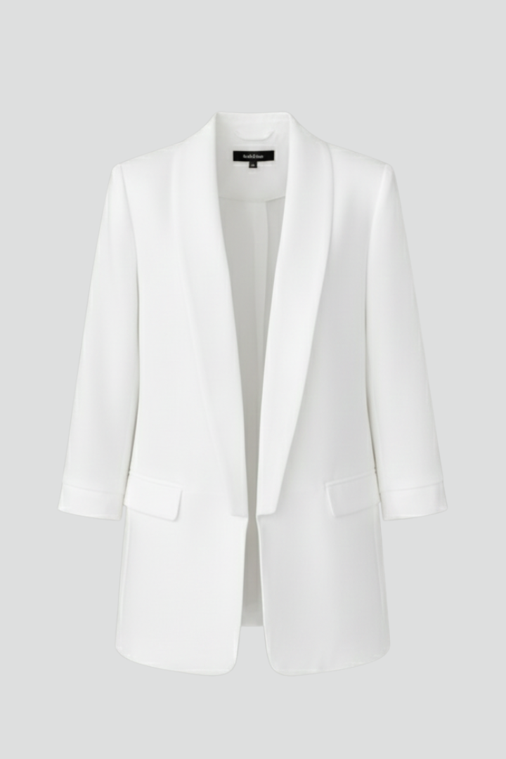 Blazer ouvert à col châle — Amielle Paris