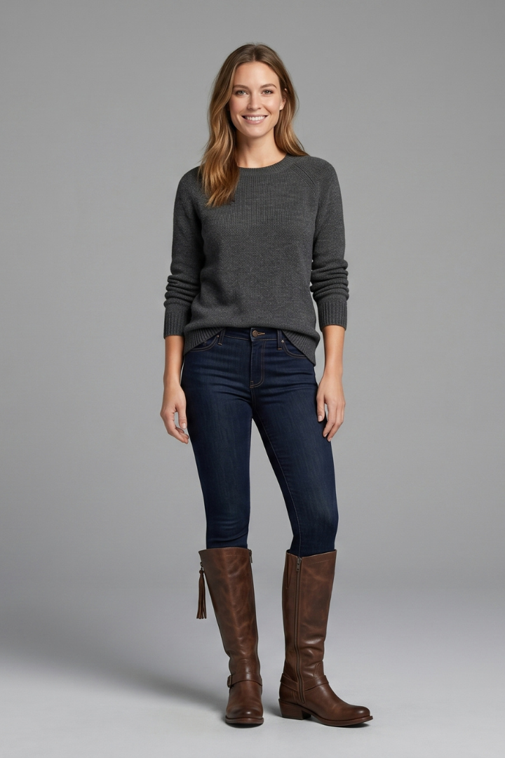 Bottes western à franges et zip latéral — Amielle Paris