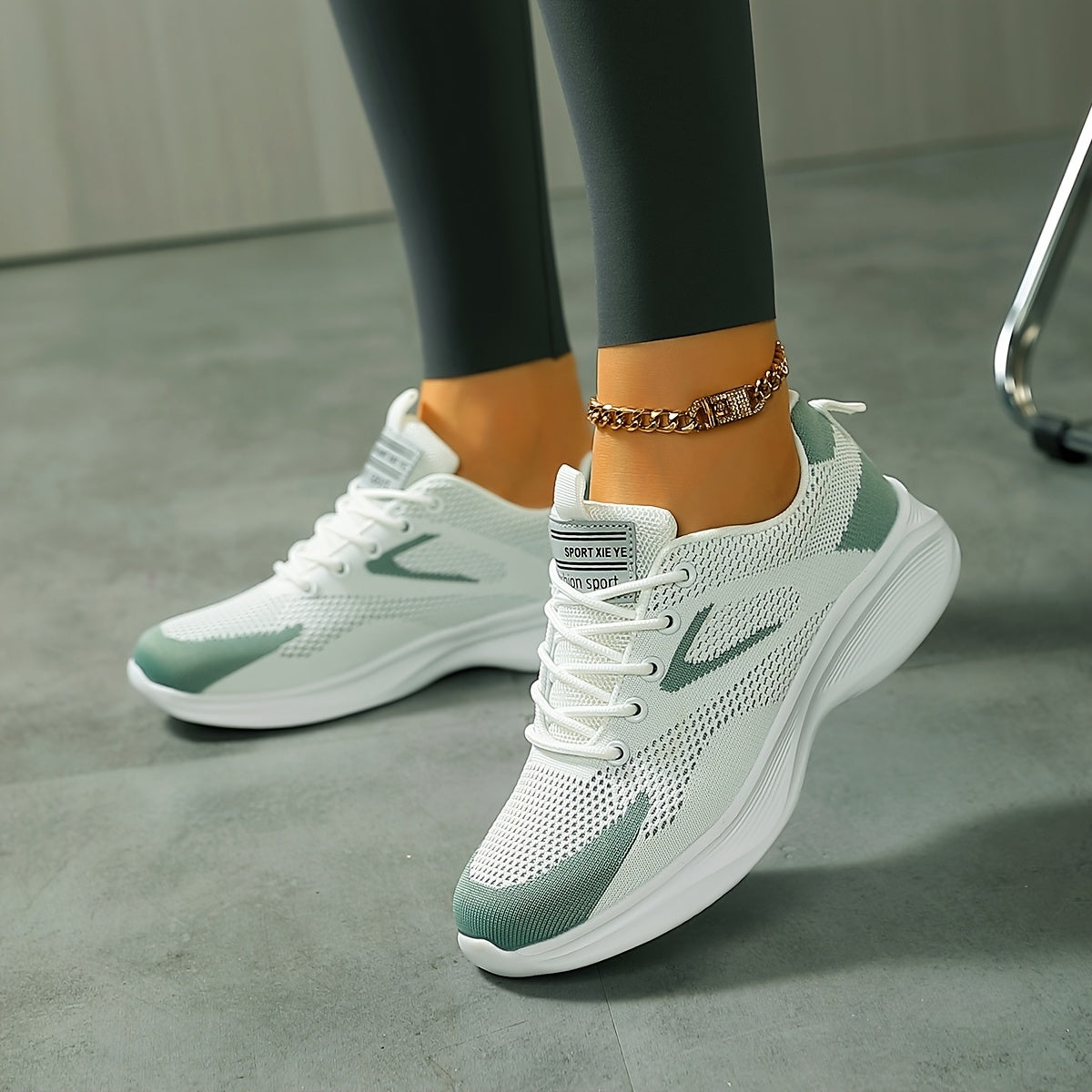 Harper | Baskets en maille aérée — Amielle Paris