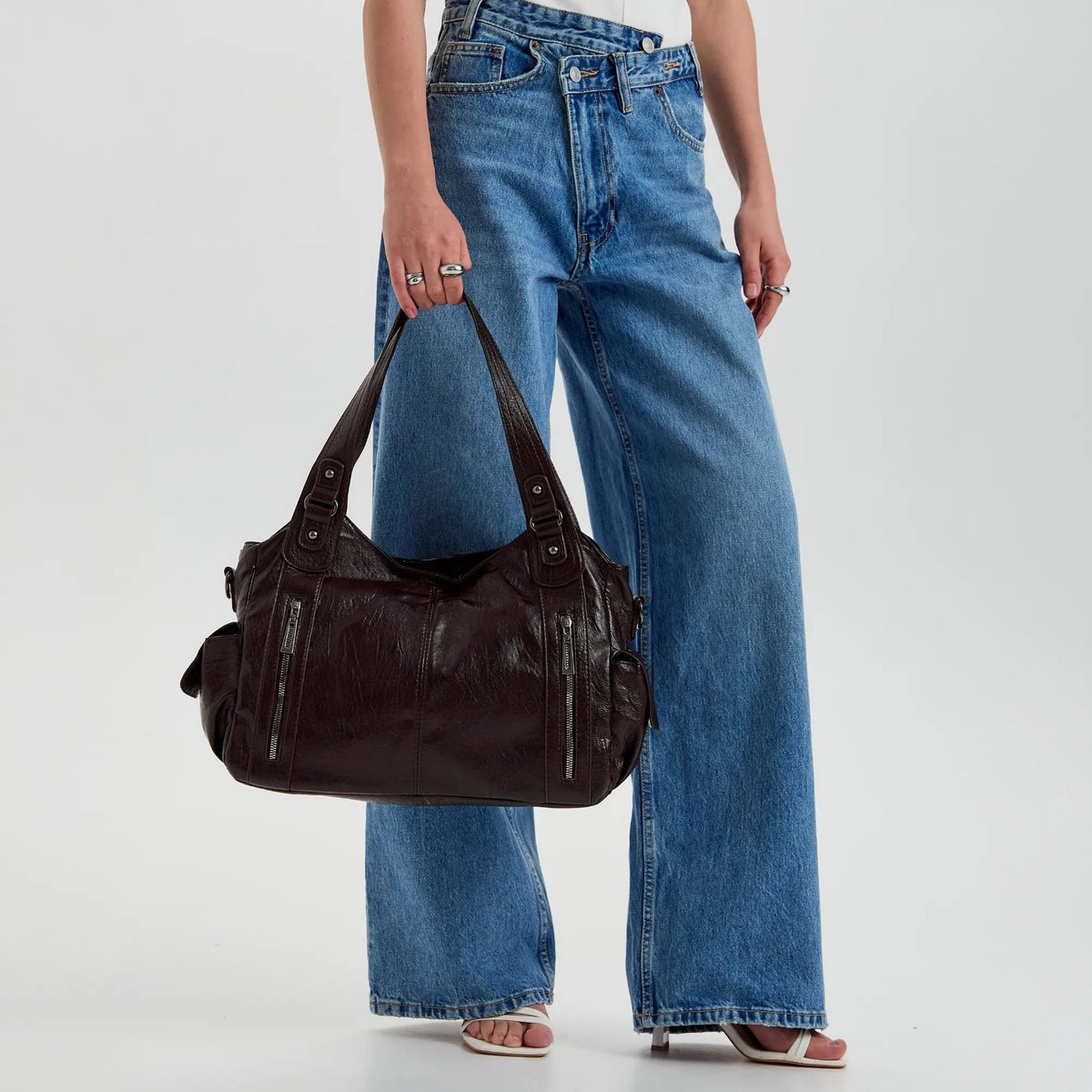 Launa | Sac bandoulière en cuir vegan
