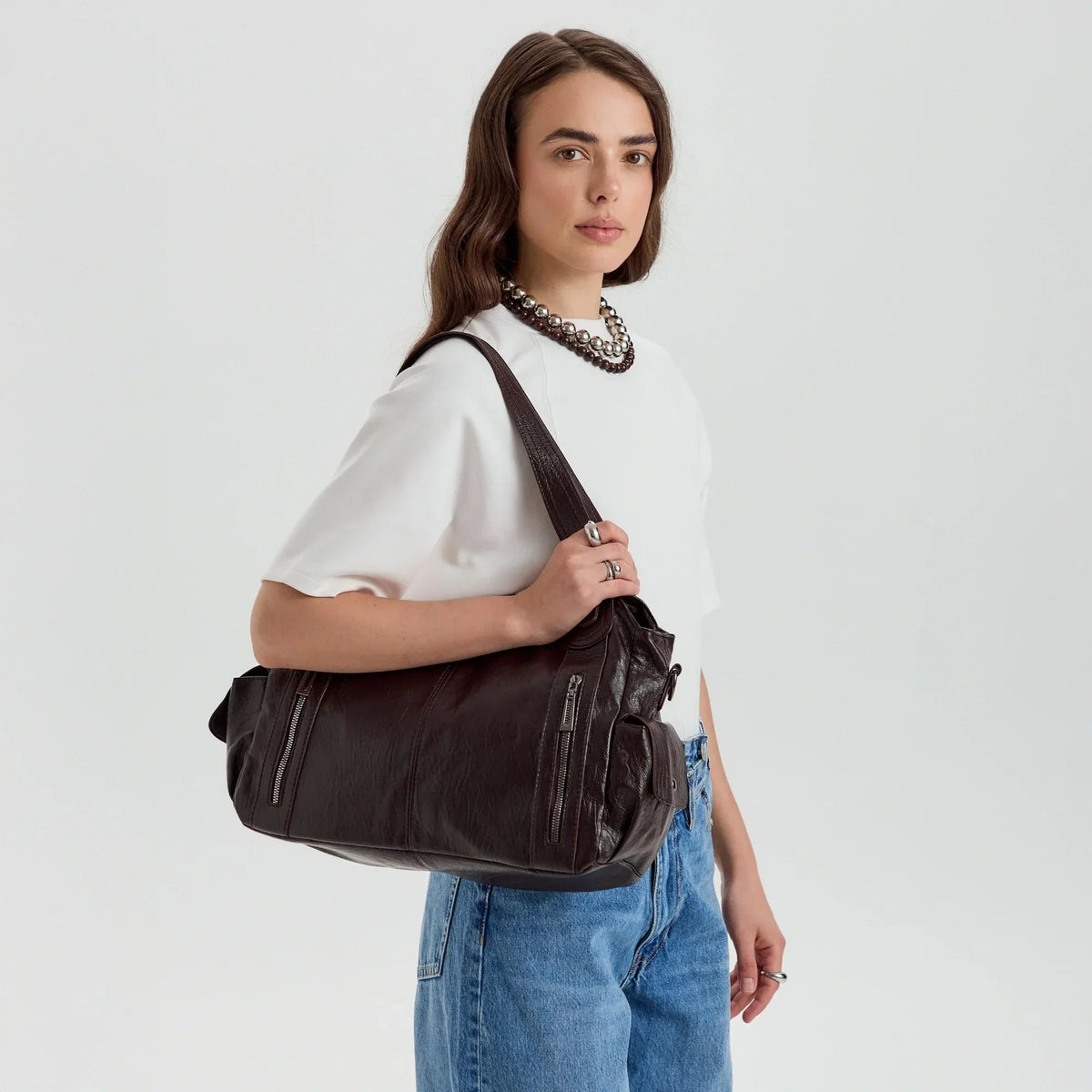 Launa | Sac bandoulière en cuir vegan