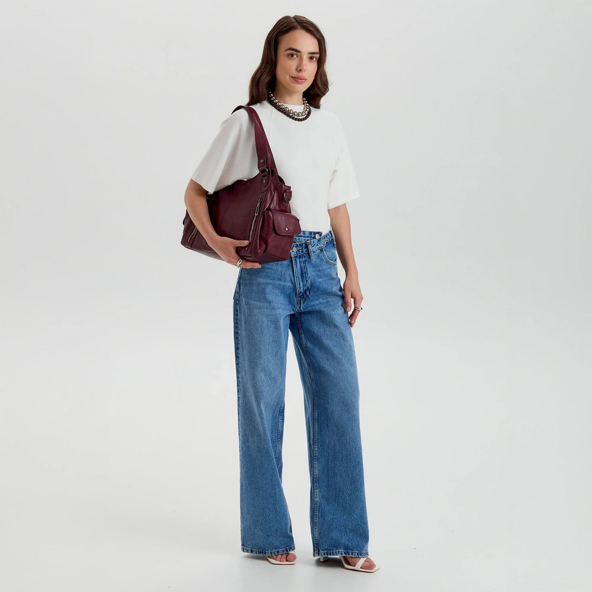 Launa | Sac bandoulière en cuir vegan