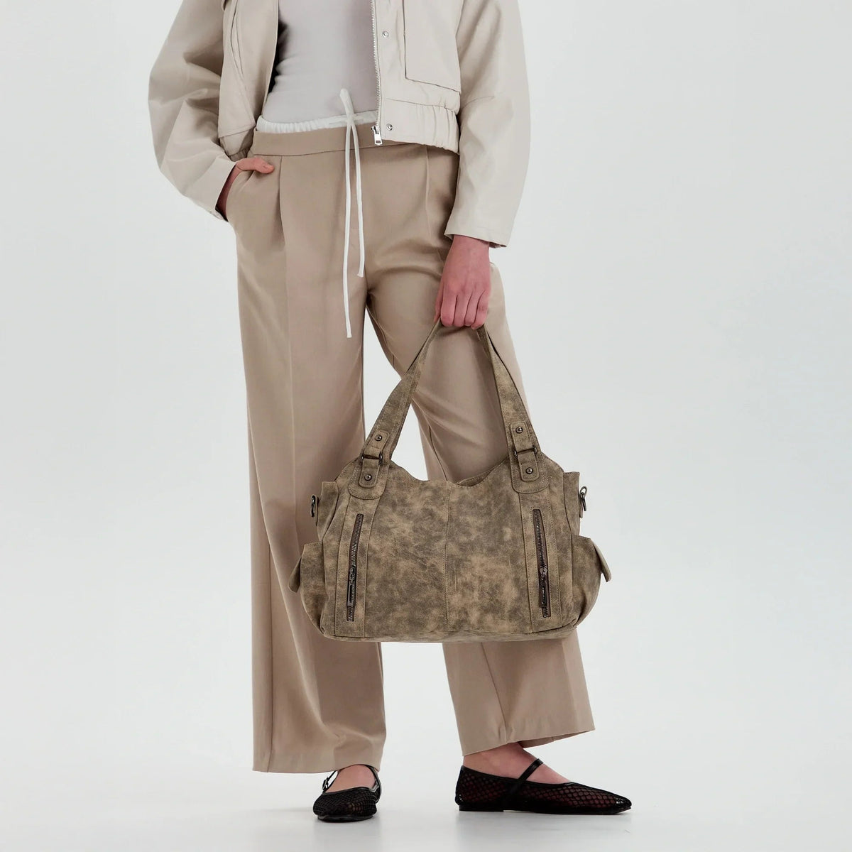 Launa | Sac bandoulière en cuir vegan