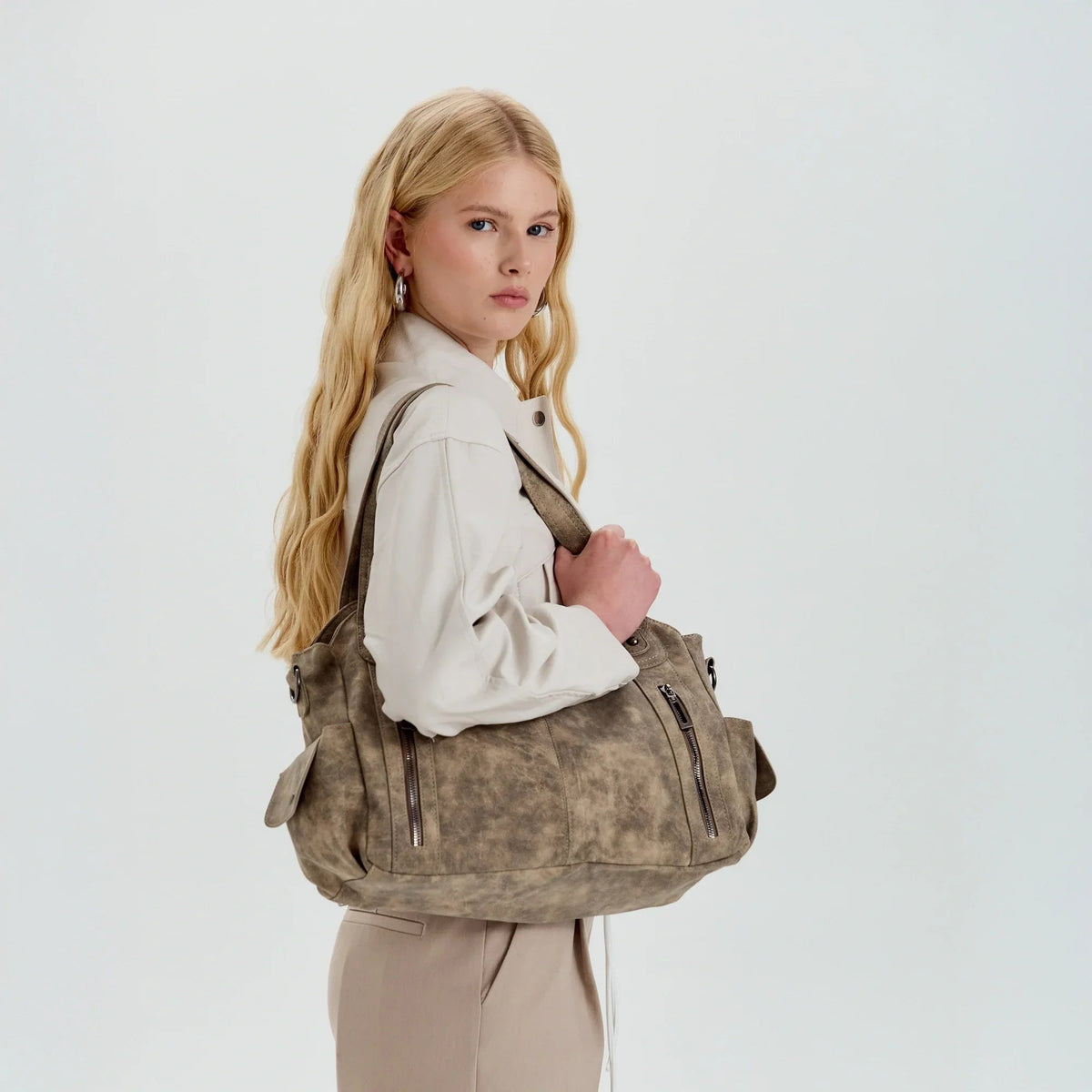 Launa | Sac bandoulière en cuir vegan