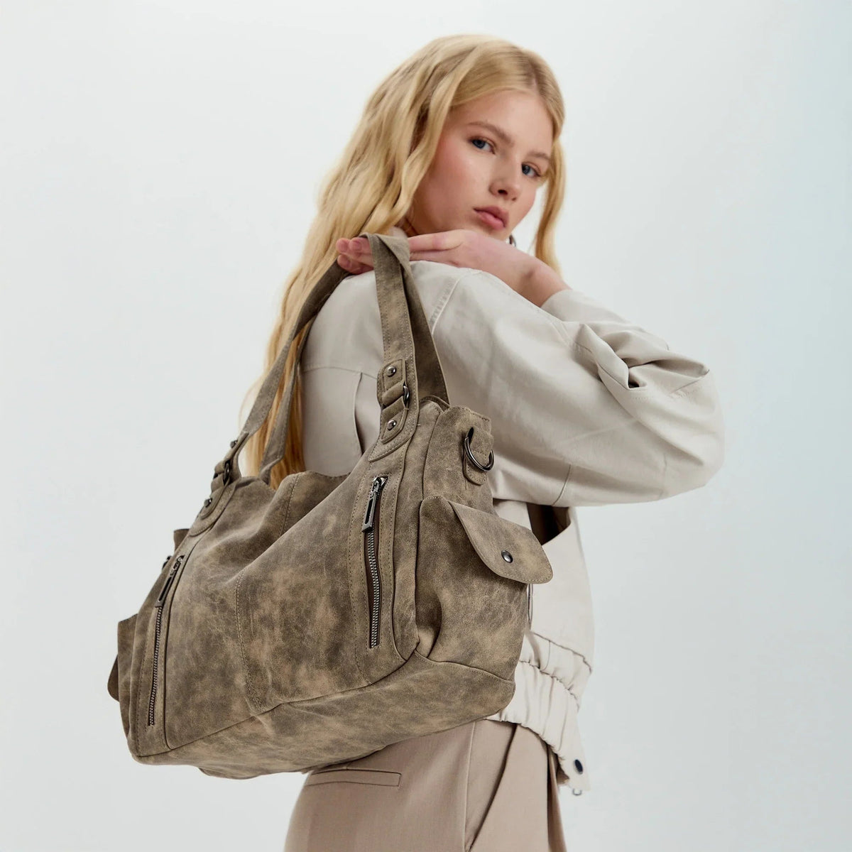 Launa | Sac bandoulière en cuir vegan