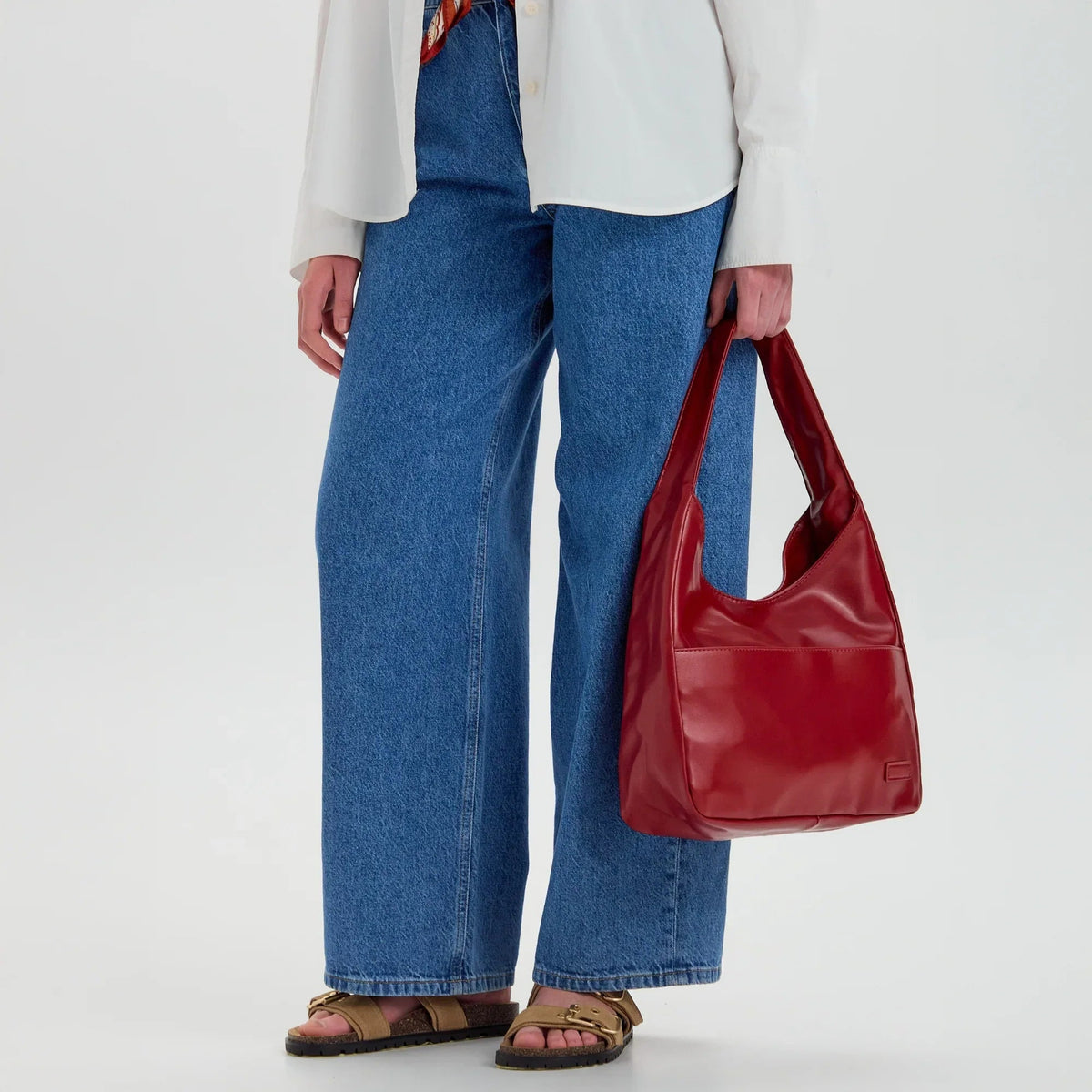 Lilya | Sac hobo en cuir vegan