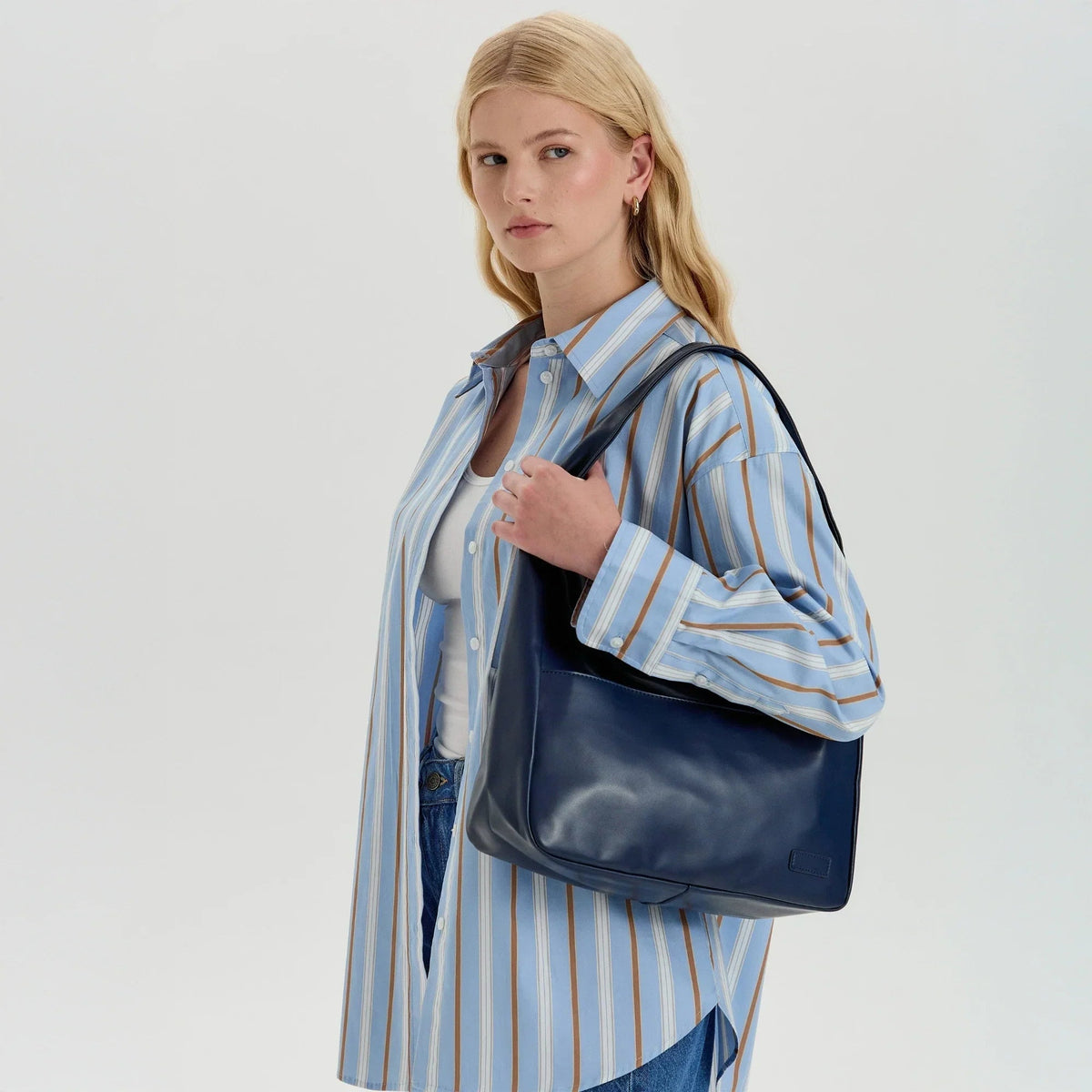 Lilya | Sac hobo en cuir vegan