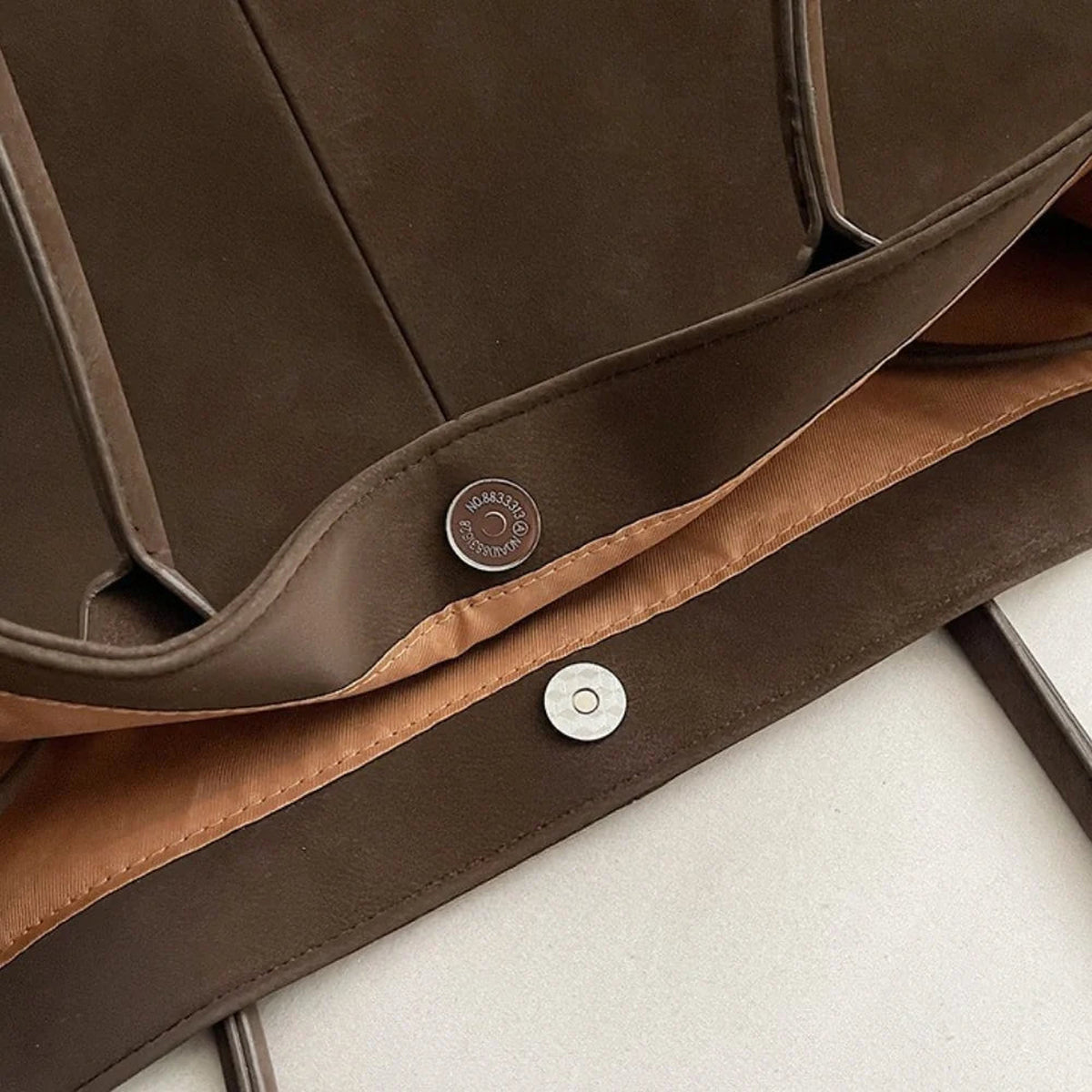 Lina | Sac cabas en suédine vegan