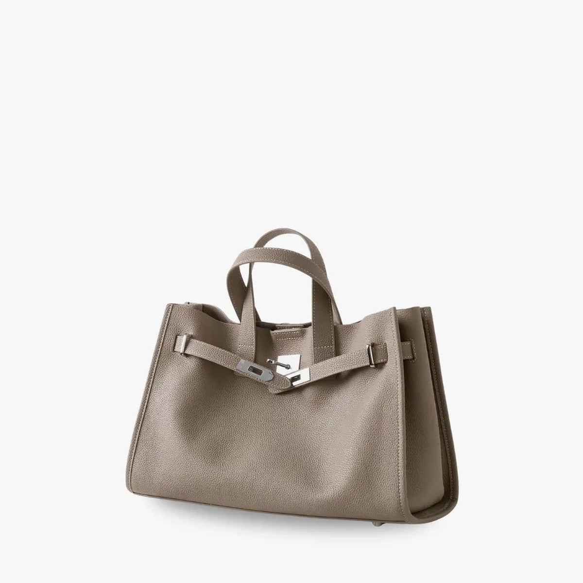 Loha | Sac cabas structuré en cuir grainé