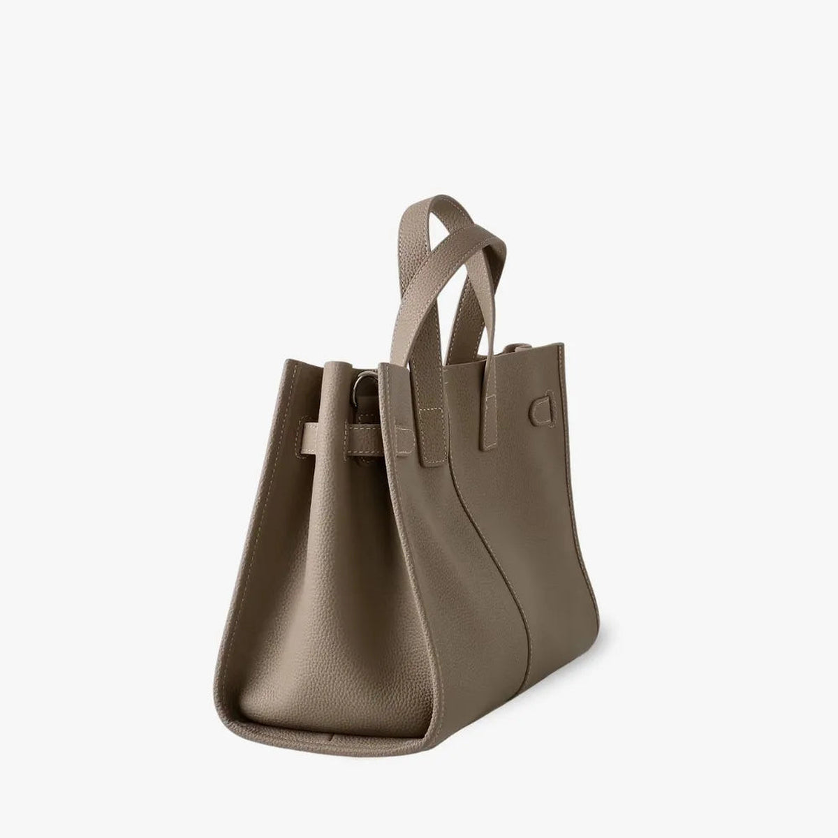 Loha | Sac cabas structuré en cuir grainé