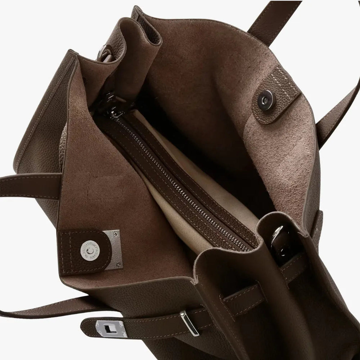 Loha | Sac cabas structuré en cuir grainé