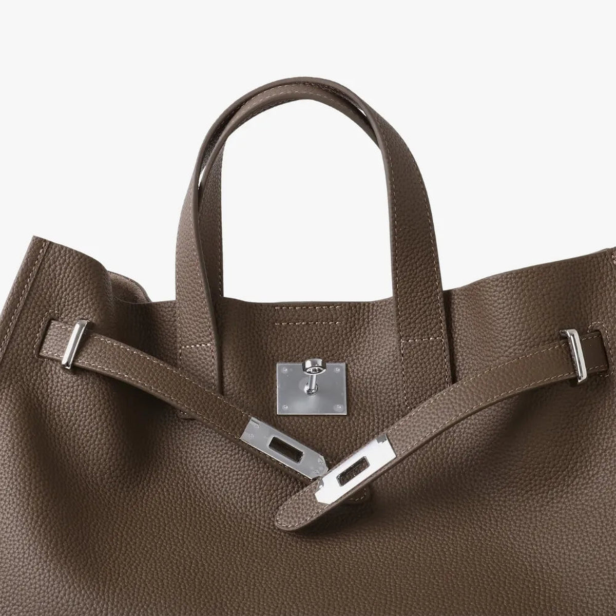 Loha | Sac cabas structuré en cuir grainé