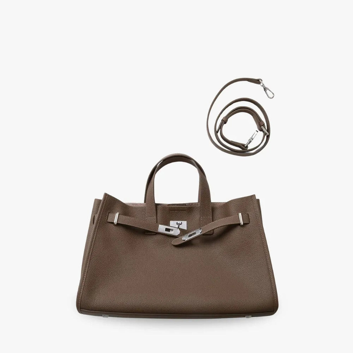 Loha | Sac cabas structuré en cuir grainé
