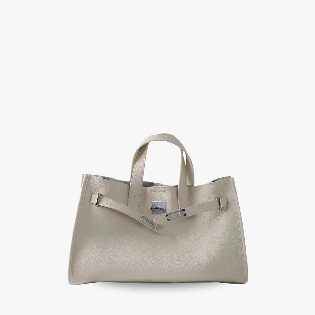 Loha | Sac cabas structuré en cuir grainé