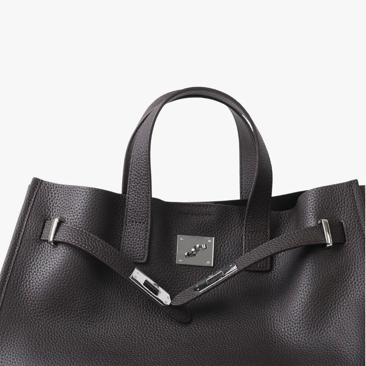 Loha | Sac cabas structuré en cuir grainé