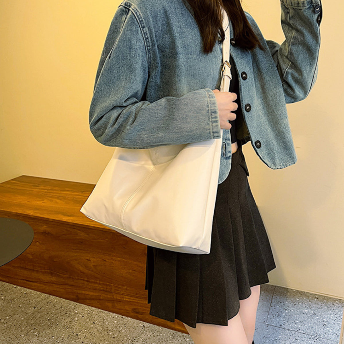 Naora | Sac hobo en cuir vegan