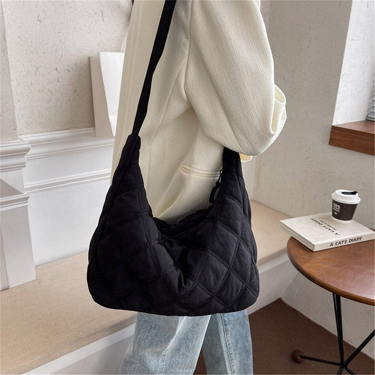 Selvane | Sac bandoulière matelassé