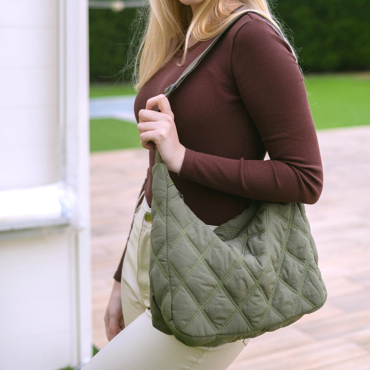 Selvane | Sac bandoulière matelassé