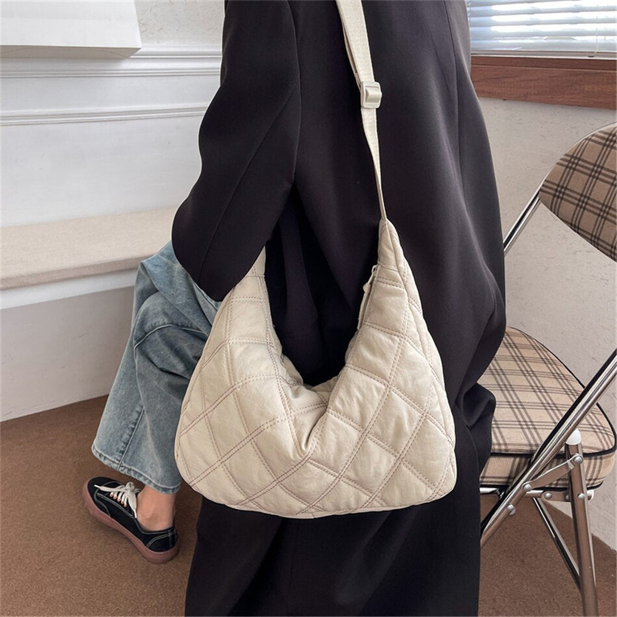 Selvane | Sac bandoulière matelassé