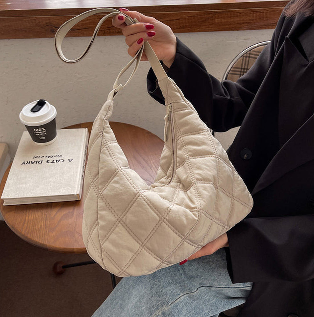 Selvane | Sac bandoulière matelassé