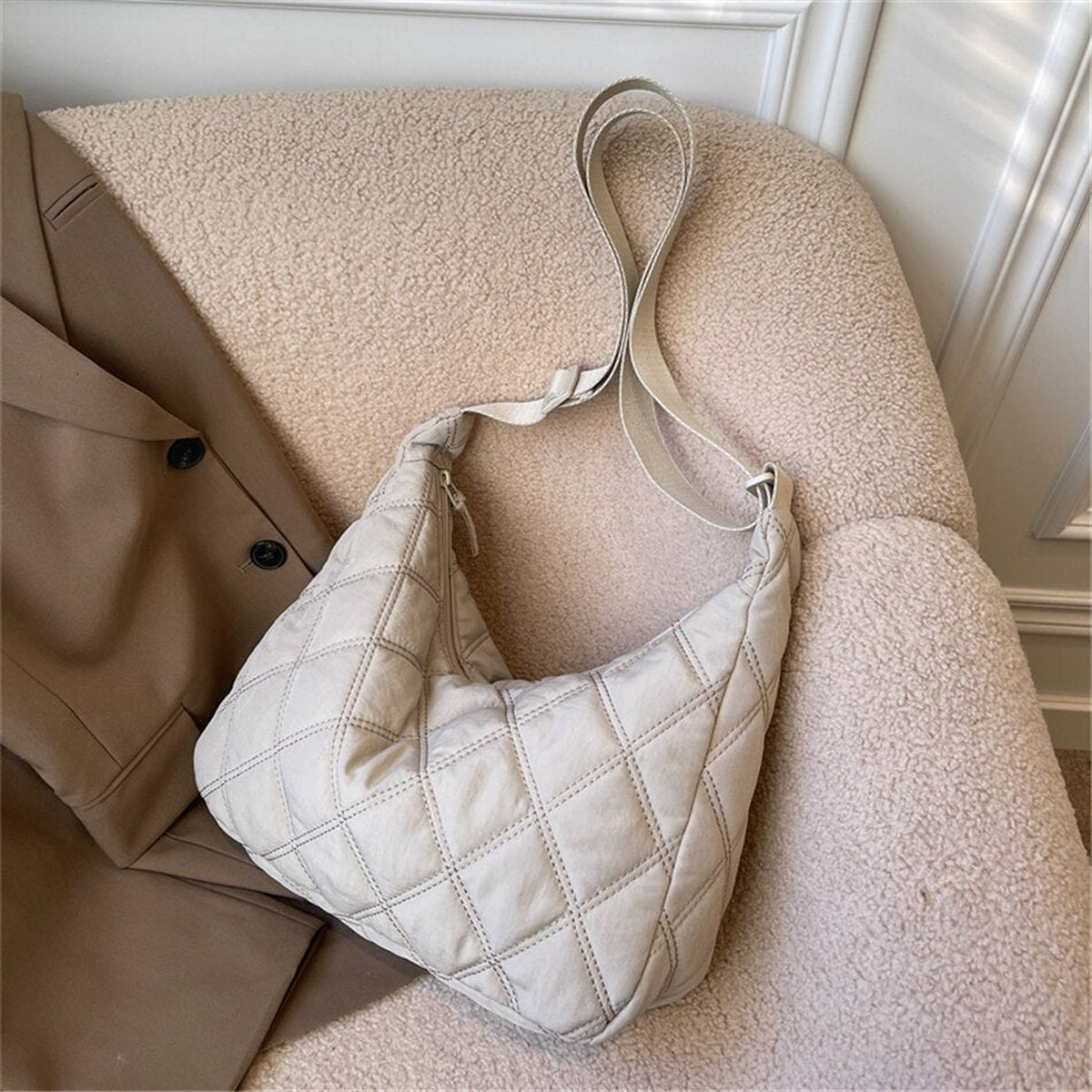 Selvane | Sac bandoulière matelassé