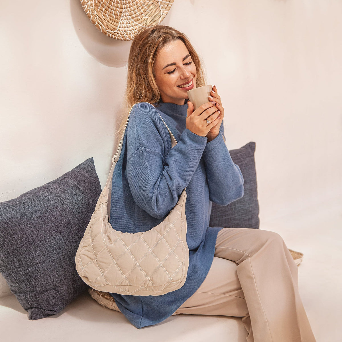 Selvane | Sac bandoulière matelassé