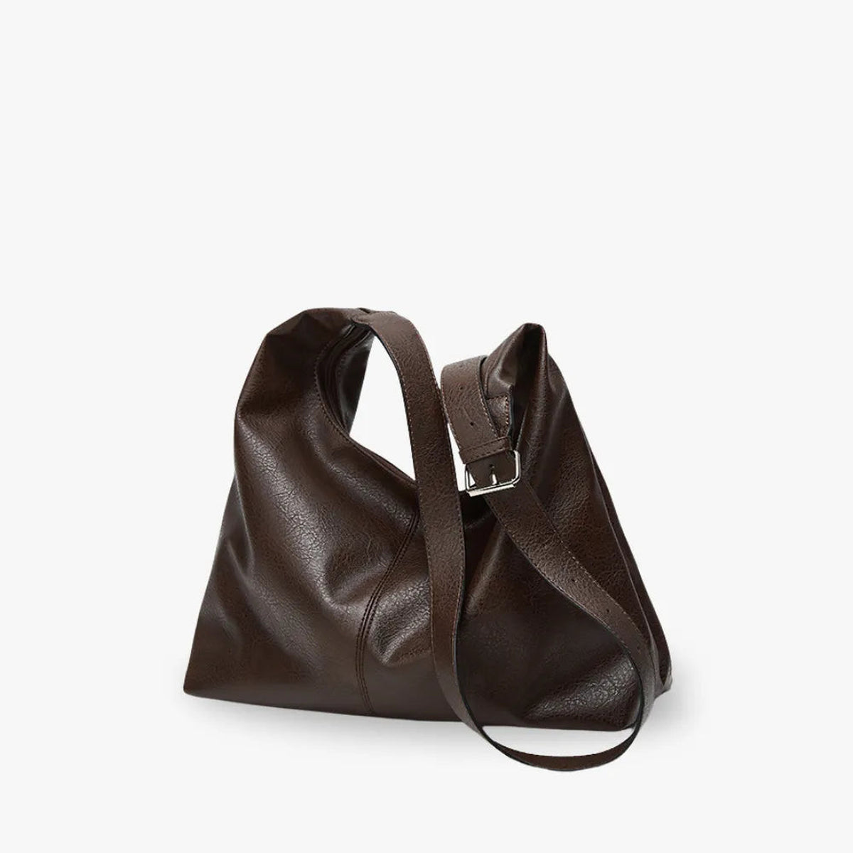 Siena | Sac hobo en cuir vegan grainé