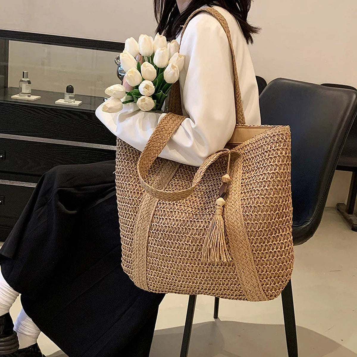 Totah | Sac cabas en paille