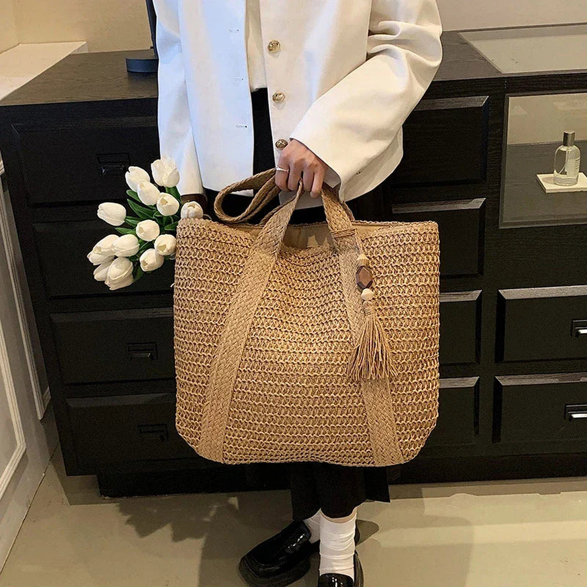Totah | Sac cabas en paille
