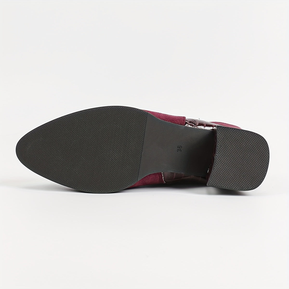 Camille | Bottes hautes effet croco