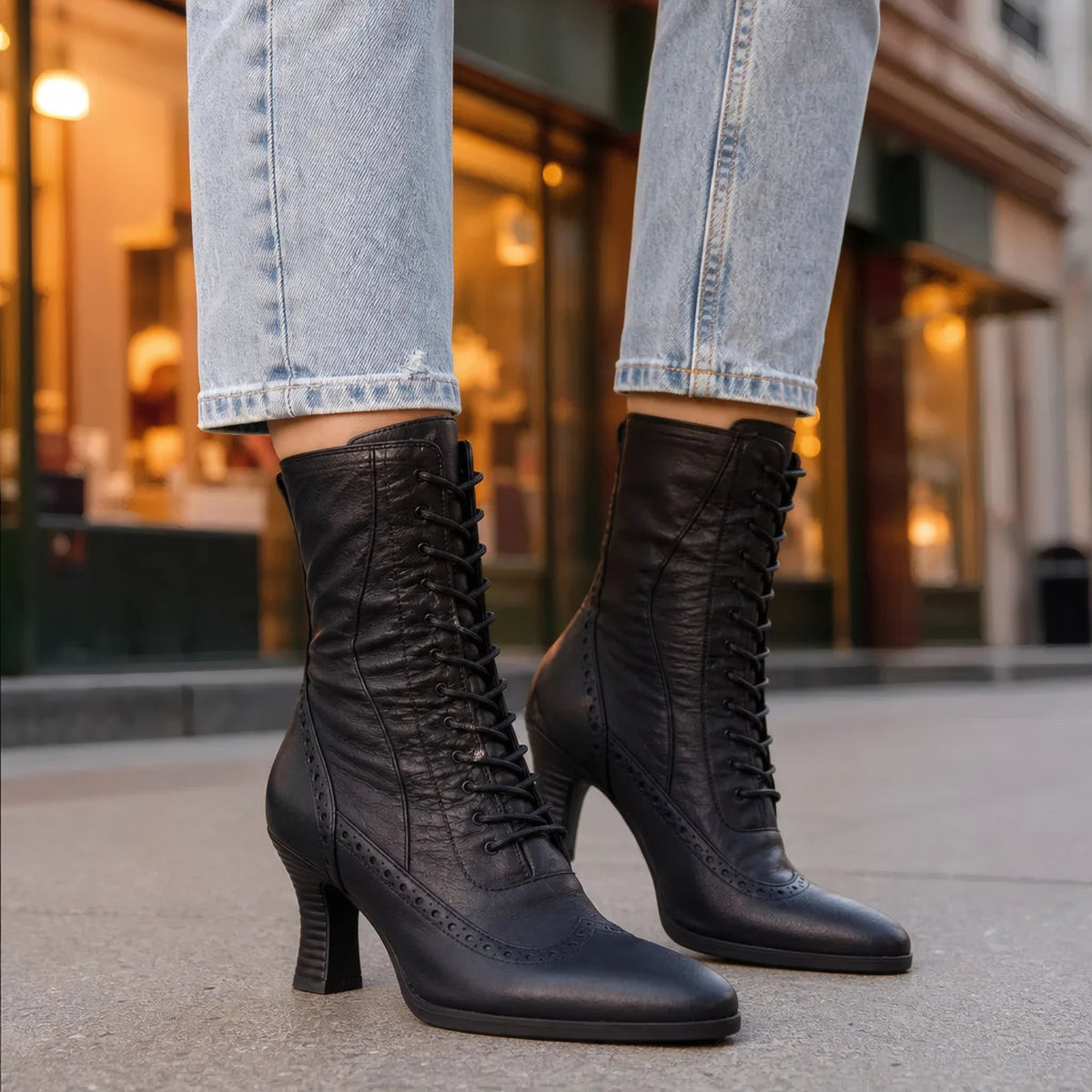 Marlie | Bottines brogue à lacets