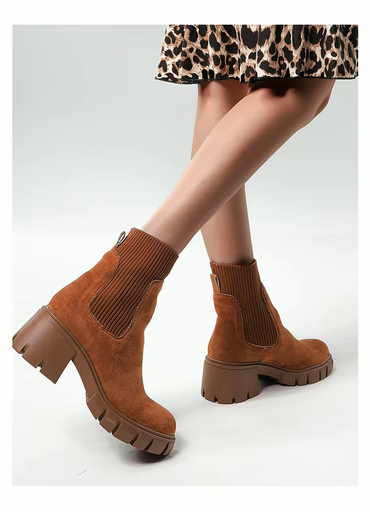 Bottines Chelsea à plateforme