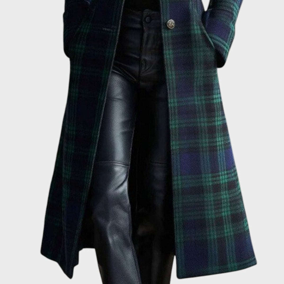 Valentine | Manteau à carreaux